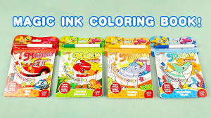 【SG Stock】Magic Ink Coloring Book Set for Kids Mess-Free Magic Colouring Book with Magic Pen