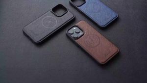 Ốp Lưng Sạc Không Dây Magsafe Bằng Sợi Carbon Giả Da Cao Cấp EUCAGR Cho iPhone 17/16/15/14/13/12 - Vỏ Điện Thoại Chống Sốc Từ Tính Chống Trượt