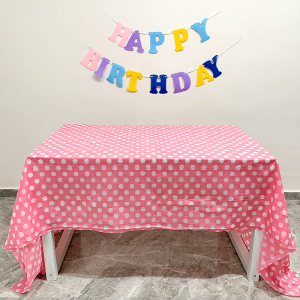 Disposable Plastic Tablecloth Cartoon Childrens Party Tablecloth Thickened Print Home Use Picnic Tablecloth 180cmX180cm