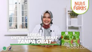 PAKET 3 BOX NUTRIFLAKES - OBAT ASAM LAMBUNG ORI 100% ASLI Sereal Umbi Garut untuk Maag Rp. 276.000-