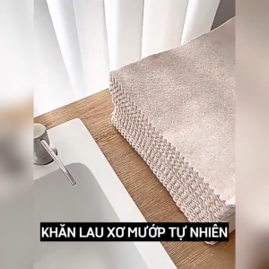 Combo 10 Khăn Lau Đa Năng - Khăn Sơ Mướp - Sợi Thực Vật Tự Nhiên Lau Sạch Không Để Lại Vệt/ Thấm hút siêu nhanh GD925-KhanXoMuop-V20