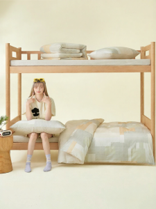 Boyang Home Textile | Dormitory Bedding 3-Piece Set Stripe Cotton