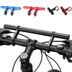 20cm Bicycle Handlebar Extender Mount Mountain Bike Headlight Extension Bracket Fit for Road Bike & MTB