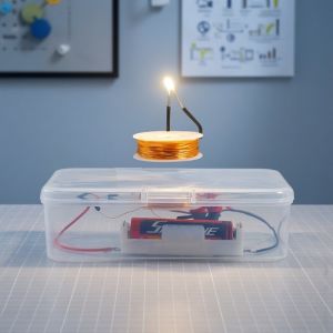 DIY Electromagnetism Experiment Kit STEM Educational Levitation Technology Primary School Electricity Science Learning Materials