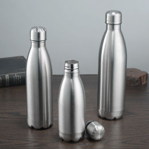 500 750 1000ml Water Bottles Stainless Steel Water Bottle 1 Liter Free Shipping Items Drink Bottle for Sport Travel Cups
