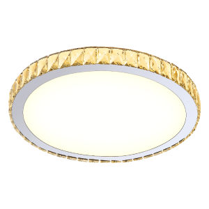 Aiskdan | Luxury Thin Full Spectrum Smart Crystal Ceiling Light