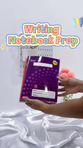VANDA Writing Notebook PREP Grade1 to 3 (1pcs per color) Smooth Paper Bright and Attractive Cover Design For Preschool & Grade 1-3 Learners