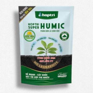 PHÂN BÓN LÁ SINH HỌC HỢP TRÍ HUMIC - ĐẤT PHÌ TƠI XỐP RỄ MẠNH NHƯ RỒNG - TÚI 1kg