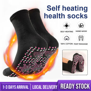 🔥Self-heating Health Care Socks Men Women Foot Massage Magnetic Therapy Health Heated Socks Non-slip Dots Relieve Tired Winter Warm Sock
