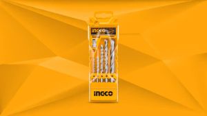 Mata Bor Tembok 4-10mm Set 5pcs INGCO AKD3051 Masonry Drill Bit Beton