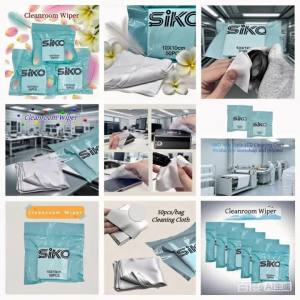 High-Quality Dust-Free Cloth 10x10cm Muti-choice Ultra-Soft Microfiber Cleanroom Wiper for PCB Watch Jewelry & Smartphone Repair