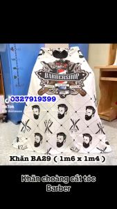 Khăn choàng  áo choàng cắt tóc Barber BA29