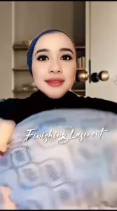 NEW HIJAB SEGITIGA INSTAN LASERCUT & HIJAB INSTAN NIRMALA FINISHING LASERCUT