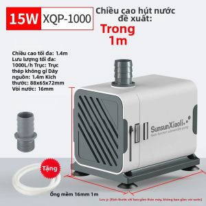 sunsun | Bơm ngâm nước mini không ồn & kèm lọc cho bể cá