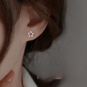 Z Miss 999 Pure Silver Mobius Flower Ring Earrings Womens Fashion Jewelry Lightweight Luxury Design Sensation Ear Decor