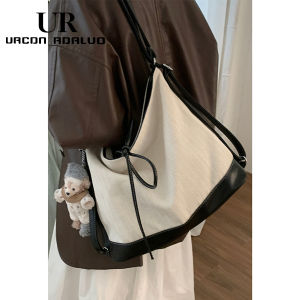 URCDN RDALVO | Túi Tote Nữ Vải Canvas Cao Cấp Đi Làm Thường Ngày Sức Chứa Lớn