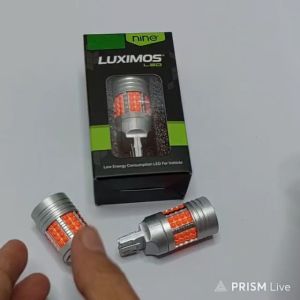 SATU PCS LAMPU LED STOP REM NL2 BAY15D S25/T20 48 TITIK 30W MODE REDUP TERANG TURBO FAN LUXIMOS NINE STOP REM MOBIL