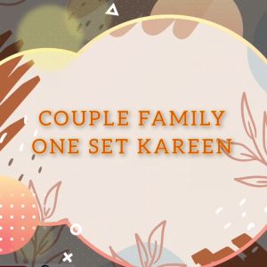 Couple Keluarga Kareen Set | Baju Setelan Anak | Sarimbit Lebaran | One Set Family Series