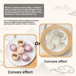 MEIDI | Manual Pressed Creative Koi Shape Mooncake Mold