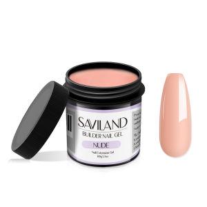 Saviland 100g Builder Nail Gel White Nude Pink Nail Extension Gel Multifunctional Nails Art Gel Polish Soak Off UV for Salon DIY