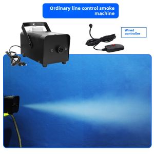 Remote Control 400W Stage Smoke Machine LED Color Changing Line Control Smoke Generator Fog Machine with Stage Lighting