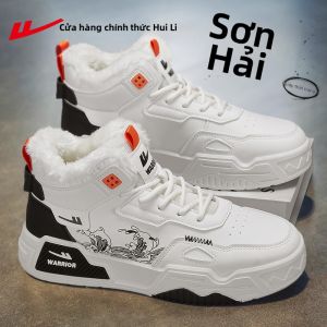 Warrior | Giày Vải Cao Cổ Đế Dày Nam Mùa Đông