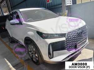 Chery Tiggo Cross Door Visor / Window Vent Visor Deflectors (MADE IN MALAYSIA) WITH 3M DOUBLE TAPE