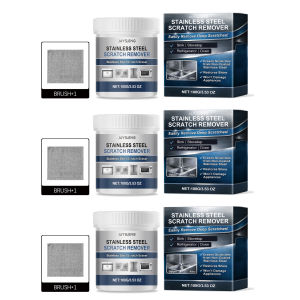 Jaysuing(简素净) | Jaysuing Stainless Steel Scratch Repair Cream Remove Scratch Restore Shine Appliances Renovation Stainless Steel Polishing Agent