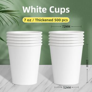 LANYUEXING | Pure White Thickened DIY Paper Cups For Kindergarten Bulk