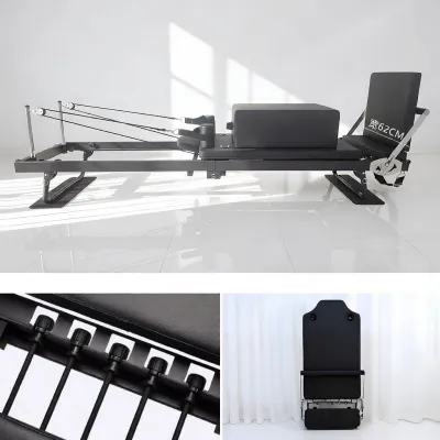 Foldable Pilates Bed Home Fitness Equipment