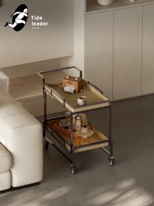 Tide leader | Artistic Saddle Leather Multi-purpose Table