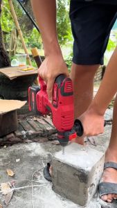 Máy Khoan Bê Tông Pin Drama D-5020 4 Chức Năng 2 Pin 15 Cell Chân Pin Phổ Thông Máy Khoan Với Công Nghệ Brushless Bộ Máy Khoan Bao Gồm 2 Pin Và 1 Sạc - Lazada