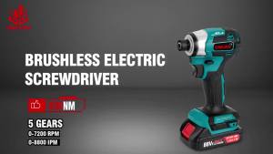 ONEVAN Brushless Electric Screwdriver 1000W Cordless Rechargeable Drill Screwdriver Renovation Tools For Makita Battery Pin