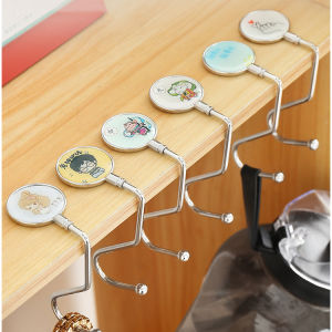Móc Treo Đồ Gắn Bàn Kim Loại Chịu Lực Móc Treo Túi Xách Tiện Lợi Nhỏ Gọn Bền Không Gãy