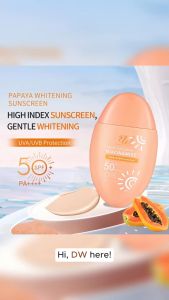 3 bottles DW Niacinamide Tinted Sunscreen Lightweight Oil Control Whitening SPF50+ PA++++ 50g [FDA Approved]