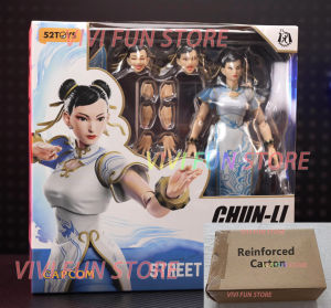 52TOYS | New In Stock Originate 52TOYS FigLite SF Ryu Chun-Li 1/12 15CM Movability Model Toys Chun Li Lightning Dance