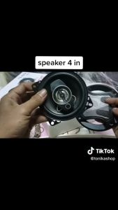 COD KIRIM CEPAT Pcinener 2 PCS Speaker Pintu Mobil Full Bass Truk Canter HiFi 4 Inch 250W TS 1072