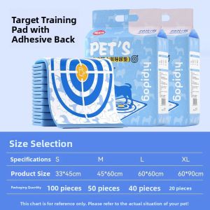 hipidog | Thickened Pet Urinal Mat Dog Training Pads Odor Eliminator Absorbent Training Pads Chemical Deodorant Toilet Training Pads