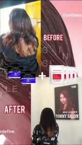 BLESSING PAKET Smoothing Treatment Step1 + Step2 1000gr Obat Krim Pelurus Rambut Blesing Keratin