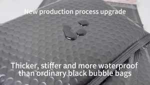 【50pcs】Disposable Express Bag Bubble Mail Packaging Bag Self-Sealed Plastic Envelope Mail Shock-Proof Packaging