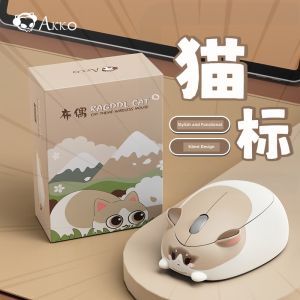 Akko | Wireless Portable Cute Mouse 2.4G Bluetooth Quiet