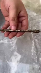 7 Piece Set Four Flute Sawtooth Drill Bits 3-12mm High Performance for Glass Tile Concrete Metal Drilling Tools