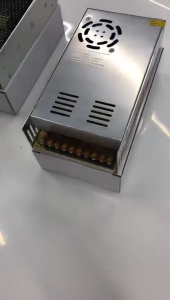 หม้อแปลงกระแส ไฟฟ้าแหล่งจ่ายไฟสลับ 600W 220V เป็น DC12V อะแดปเตอร์แหล่งจ่ายไฟสำหรับ power supply สวิตซ์ชิ่ง24v หม้อแปลงไฟ มีพัดลมระบายความร้อน