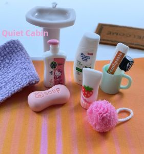 Mini Simulation Bath Accessories Set