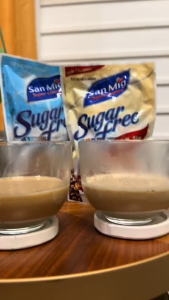 SAN MIG ORIGINAL STRONG 3-IN-1 SUGAR FREE and LOW CALORIES COFFEE (10X9g)