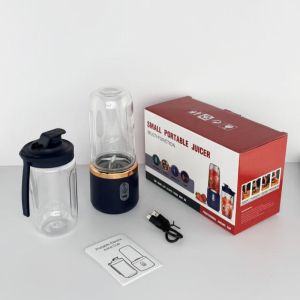 Brangdy | Máy Xay Sinh Tố Trái Cây Tươi Cầm Tay Sạc Điện USB Dung Tích 400ML Đa Chức Năng Dùng Ngoài Trời Lưỡi Dao Bằng Thép Không Gỉ Vỏ Nhựa ABS Cấp Thực Phẩm