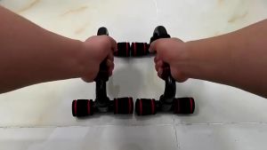 Fitness Set Of 2 Push-Up Support H-Type Perfect Muscle Push Up Bars Stand Grip Equipment