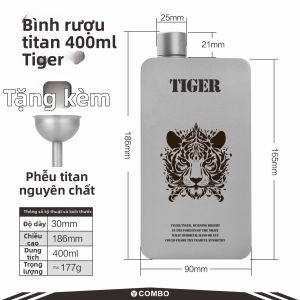 Bình Rượu Đa Năng Hình Vuông Kiểu Cổ Không Chảy Dột