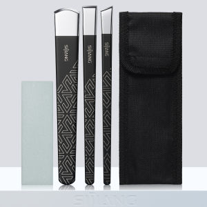 Professional Pedicure Tool Set with Three Knives for Dead Skin Removal Foot Care Maintenance Kit for Adults Sijiang Brand