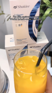 Shaklee Collagen Plus Powder Marine Collagen Peptide Supplement Vitamin C Beauty Nutrition Skin Wellness Support Daily Health Supplement Malaysia 15 Sachets